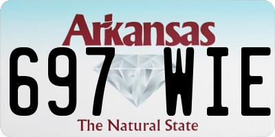 AR license plate 697WIE