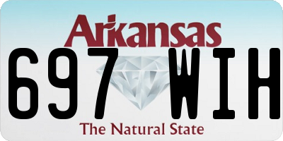 AR license plate 697WIH