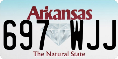 AR license plate 697WJJ