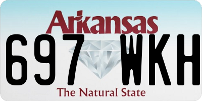 AR license plate 697WKH