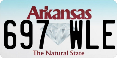 AR license plate 697WLE