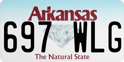 AR license plate 697WLG
