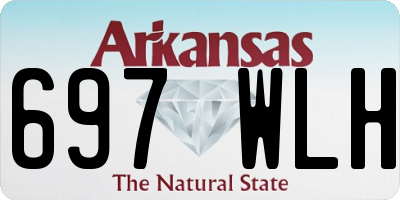 AR license plate 697WLH