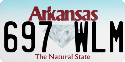 AR license plate 697WLM