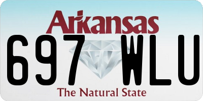 AR license plate 697WLU