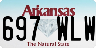 AR license plate 697WLW
