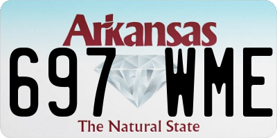 AR license plate 697WME