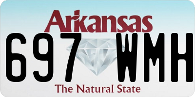 AR license plate 697WMH