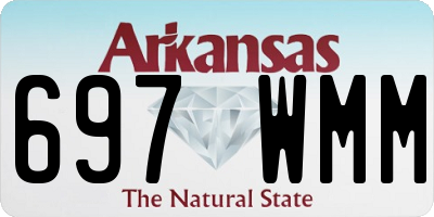 AR license plate 697WMM