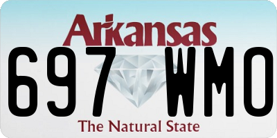 AR license plate 697WMO