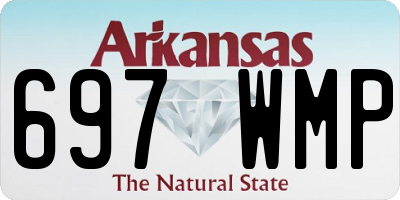 AR license plate 697WMP
