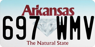 AR license plate 697WMV
