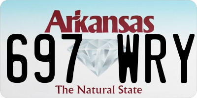 AR license plate 697WRY