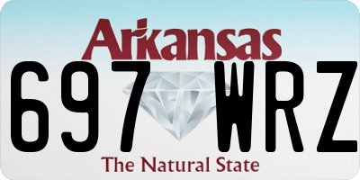 AR license plate 697WRZ