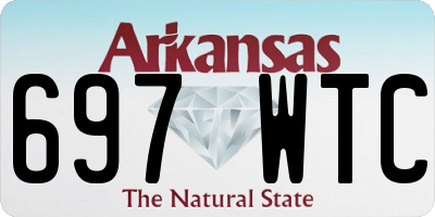 AR license plate 697WTC