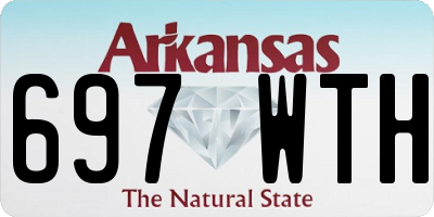 AR license plate 697WTH