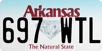 AR license plate 697WTL