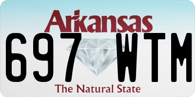 AR license plate 697WTM