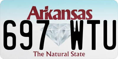 AR license plate 697WTU
