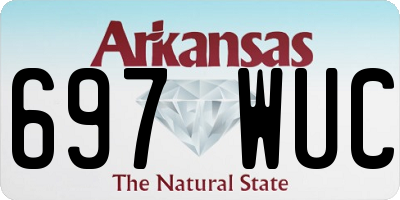 AR license plate 697WUC