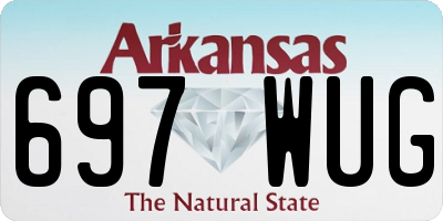 AR license plate 697WUG