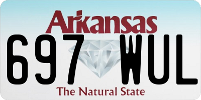 AR license plate 697WUL