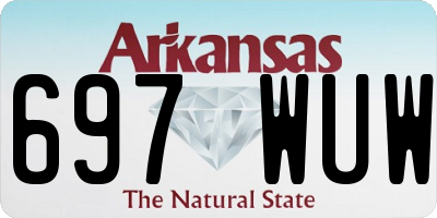 AR license plate 697WUW