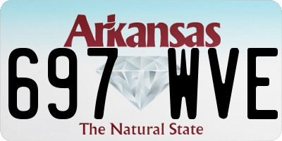 AR license plate 697WVE