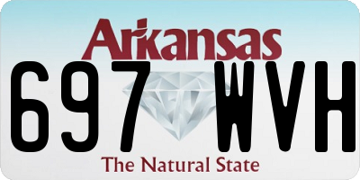 AR license plate 697WVH
