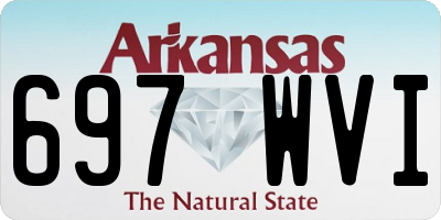 AR license plate 697WVI