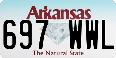 AR license plate 697WWL