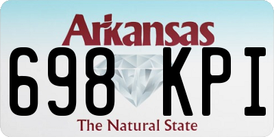 AR license plate 698KPI