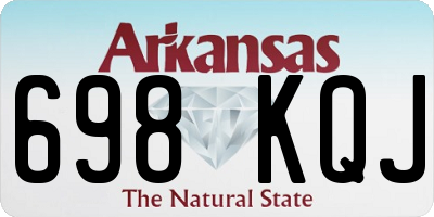 AR license plate 698KQJ