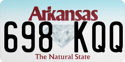 AR license plate 698KQQ