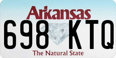 AR license plate 698KTQ