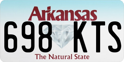 AR license plate 698KTS