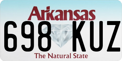 AR license plate 698KUZ