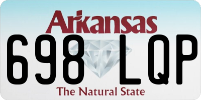 AR license plate 698LQP
