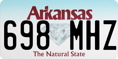 AR license plate 698MHZ