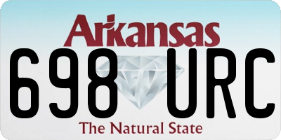 AR license plate 698URC
