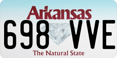 AR license plate 698VVE