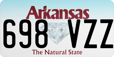 AR license plate 698VZZ