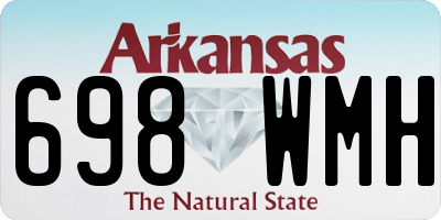 AR license plate 698WMH