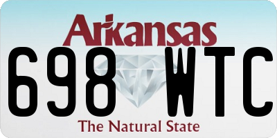 AR license plate 698WTC