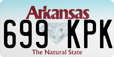 AR license plate 699KPK