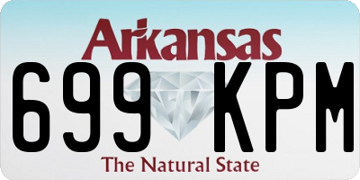 AR license plate 699KPM