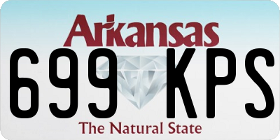AR license plate 699KPS
