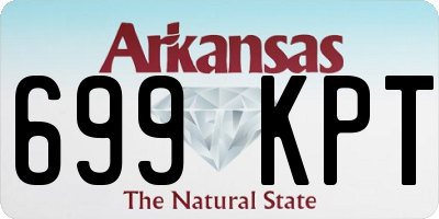 AR license plate 699KPT