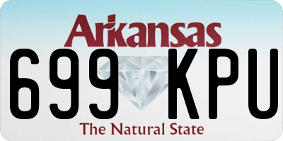 AR license plate 699KPU