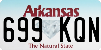 AR license plate 699KQN